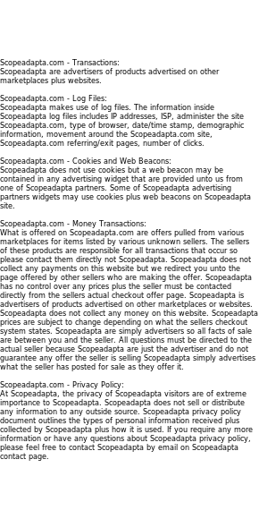 scopeadapta privacy