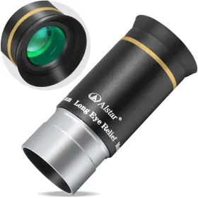 Ue16d66a A Alstar Sku Am Telescope Eyepiece 1.25 Inch 6mm 66 Degree Ultra Wide Angle Gold Line