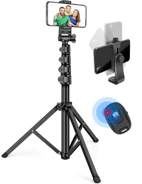 Alimu 759357741769 70 Inch Phone Tripod And Selfie Stick Extendable Cell Stand Wit