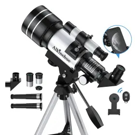 30070zz Alkinshue 300mm Refractor Telescope For Astronomy Beginners Multi-coated High Powered