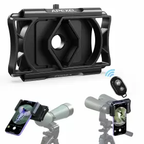 F002x-b Apexel 360 Telescope Phone Adapter Upgraded Binocular Photo For A