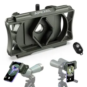 F002x-g Apexel 360 Telescope Phone Adapter Upgraded Binocular Photo For A