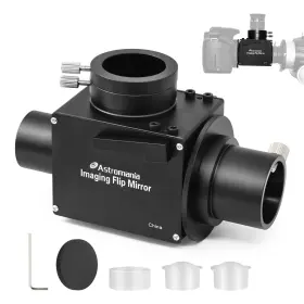 Astromania 970019292359 1.25 Inch Flip Mirror For Telescope With Eyepiece Adapter Precise