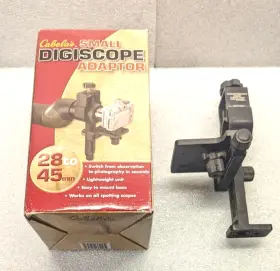 Cabelas 827624950531 Small Digiscope Adaptor 28 - 45 Mm Spotting Scope To Camera