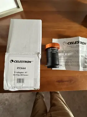 93644 Celestron T-adapter For 8 Inch Edgehd Telescopes #