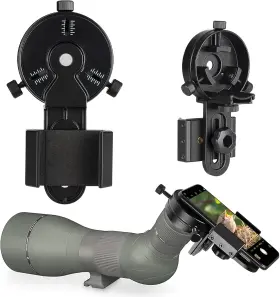Celticbird 445005633656 Upgrade Smartphone Scope Adapter Spotting Phone - Telescope
