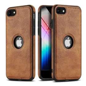 Dogodon 2022/2020 Design Compatible With Iphone Se 3/2 Case Luxury Leather Business V
