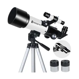 E70az Eaconn Telescopes Telescope For Kids And Adults Beginners 70mm Aperture 400mm Focu