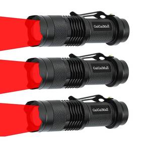 Gaigaimall Gaigaimall-pn-21012 High Power 3 Mode Led Red Light Flashlight For Night Astronomy Observation 3