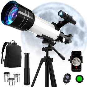 Gwynexac 70400 Telescope For Adults And Kids 70mm Aperture 400mm Refractor Telesco