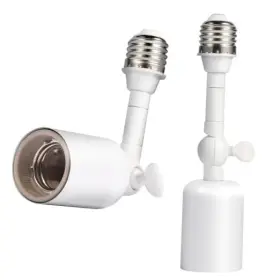 Dh9886gh Jacqings E26/e27 Ceramic Heat-resistant Light Socket Extender Adapter With 4.5 Inch Dh9886gh Jacqings E26/e27 Ceramic Heat-resistant Light Socket Extender Adapter With 4.5 Inch