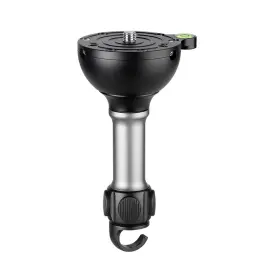 Yb-75lp Leofoto 75mm Leveling Half Ball Adapter For Bowl Tripod Long Handle &