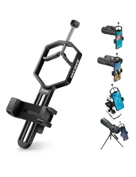 10101635 Neewer Metal Telescope Smartphone Adapter Mount For Spotting Scope New