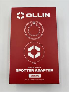 Ollin Oss08v130023 Snapshot Spotter Adapter Size 8 Attachment For Smartphone Digiscoping