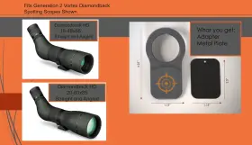 456498 Onpoint Adapters Magnetic Digiscope Adapter Vortex Diamondback Hd 20-60x85mm Spotting Scope Gen2
