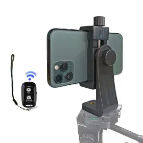 Ap-10 Peastrex Universal Phone Tripod Mount Adapter With Ireless Camera Remote