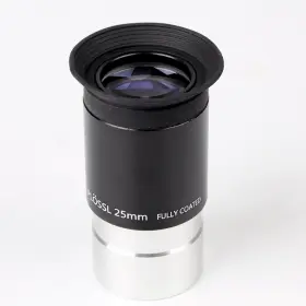 Solomark 711102625700 1.25 Inch 25mm Plossl Telescope Eyepiece - 4-element Design Threaded For