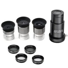 Ck-03 Starboosa Complete Telescope Eyepiece Set - Multi-coated Optics 1.25 Inch Se