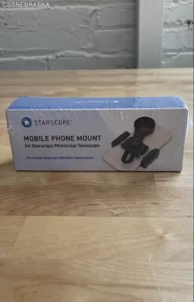 30859 Starscope Mobile Phone Mount For Monocular Telescope New Sealed Fits 44mm Lens
