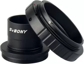 Fauf9103a-w2054a Svbony T2 T Ring Adapter And 1.25 Inches Metal Telescope Camera Adapt