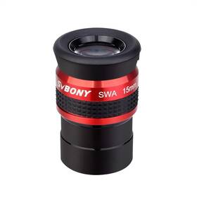 Svbony Fw9117a Sv154 Telescope Eyepiece 1.25 Inch Swa 70 Degree 15mm Super Wide Angle