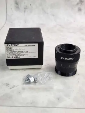 Sv161 Svbony 1.25ftft Double Helical Micro Focuser For Telescope Guide Scope Metal