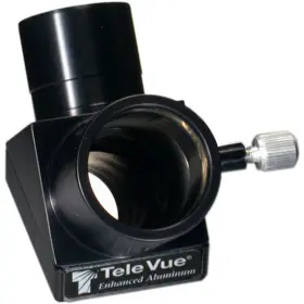 Dsc-0125 Tele Vue 1.25 Inch 90 Degree Enhanced Aluminum Mirror Diagonal With Brass Clamp Ring
