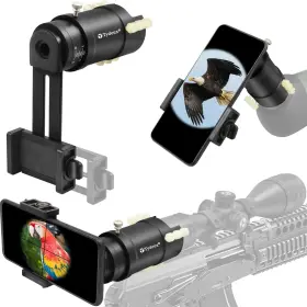 2e0fc700-b15b-41d8-a08d6 Tydeux Rifle Scope Mount Camera Adapter - All Aluminum 360 Degree Rotated Design Sma