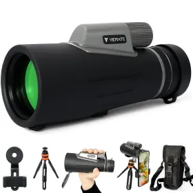 Tkn-010623 Vbrate 12x56 Hd Monocular Telescope For Adults High Power Wide Field Low Ligh