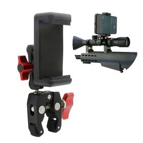 Victorfire 768924816267 Universal Barrel Scope Phone Clamp Action Camera Gun Mount Adapter Bike Mot
