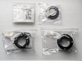 Vixen 3903 Set Of Four Camera Adapters For Lv Eyepieces 2x #3903 1x #3904 #3906