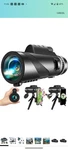 Asxmhgo 80X100 Monocular-telescope High Powered For Smartphone Monoculars New. Price: $32.99.