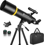 Telescope For Adults, 90MM Aperture 600MM Refractor Kids And Begin New. Price: $81.99.