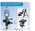 Apexel Cnc Aluminum 3-AXIS Telescope Phone Adapter, Xyz-axis High-precision P... New. Price: $45.00.