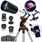 Telescope, For Adults High Powered Professional, 90MM Aperture 800M... New. Price: $282.99.