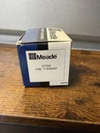 Meade T-adapter #62 Black 07352 Mpn Telescope Camera.. Old School Japan New. Price: $45.00.