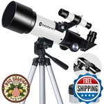 70MM Aperture 400MM Focus Refractor Telescope For Kids & Adults Beginners New. Price: $98.98.