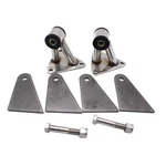 2 Set Shlpdfm Polished Stainless Weld-in Engine Motor Mount 9108040 Fits For ... New. Price: $133.39.