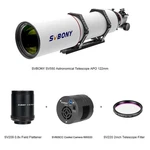 Svbony SV550 122 Telescopes Astronomical Apo + SV605CC Cooled Camera Set For Dso New. Price: $2399.99.