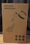 12X60 Riroma Monocular Telescope High Powered W/ Smartphone Adapter Tripod & Bag Open. Price: $54.00.