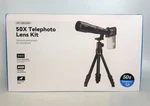 Apexel 50X Telephoto Lens For Iphone & Android Phones - Telescope Sealed*. Price: $149.99.
