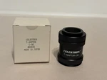 Celestron T-adaptor C90 No 93635 Camera Telescope Adapter Made In Japan Box Used. Price: $29.99.