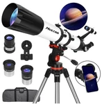 Meezaa Telescope, For 32 X 6 10.24 Inches, 90800-WHITEBLACK Open. Price: $120.00.