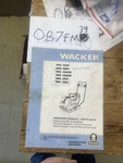 Wacker 1350, 1340W, 1350W, 1740, VPA1750 Operators & Parts Book Good. Price: $28.89.