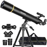Telescopes For Adults Astronomy, 80MM Aperture 900MM Professional Refractor T... New. Price: $184.26.
