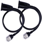 E26/E27 Light Socket Extender Adapter, 58CM/22.5 Inch EXTENSION165 Heat-resista New. Price: $17.30.