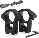 Modkin 11MM Dovetail Scope Mounts For 1'' Tube High Profile Airguns New. Price: $15.99.