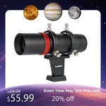 Svbony SV165 Mini 40MM F/4 Guide Scope Finder 1.25" &T2 For Deep-sky Photography New. Price: $69.99.