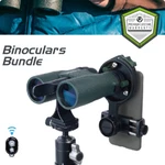 Vanguard Veo Ed 1042 10X42 Glass Binoculars Digiscope Bundle New. Price: $381.96.